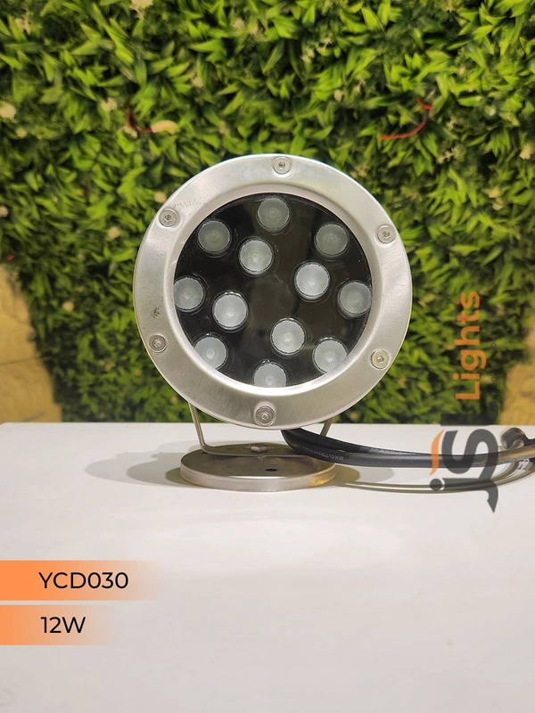 APRA YCD030-IMP Under Water 12W Pool Led Light - 12W, RGB