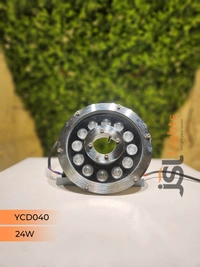 APRA YCD040-IMP Under Water 24W Nozzle Pool Led Light - 24W, WW