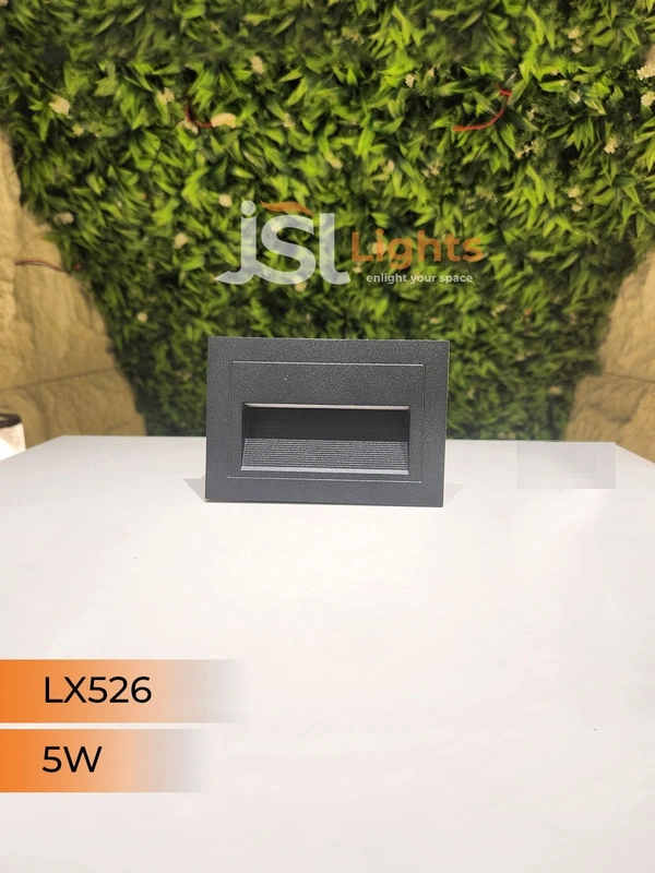 LX526 5W Led Foot Light Black - 5W, 3000K, Black