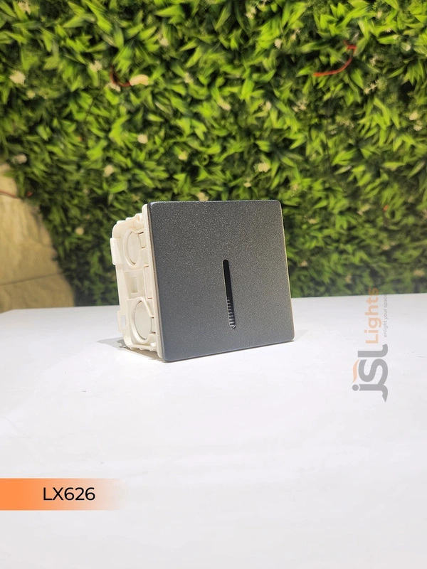 LX 626D 3W Square Black Foot Led Light - 3W, 3000K, Black