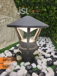 AP1052 – 12W Outdoor Gate Light 15 Inch | Inbuilt LED | Aluminium Die-Cast | Waterproof Decorative Lamp