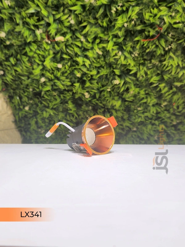 LX 341 7W Black RG Deep Recessed COB Downlight - 7W, 4000K