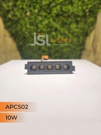 APRA AP CS02 10W  Black Linea Recessed COB Spotlight - 10W, 4000K, Black