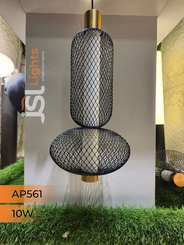 APRA AP 561 10W Black GD Surface Hanging Light - Black GD
