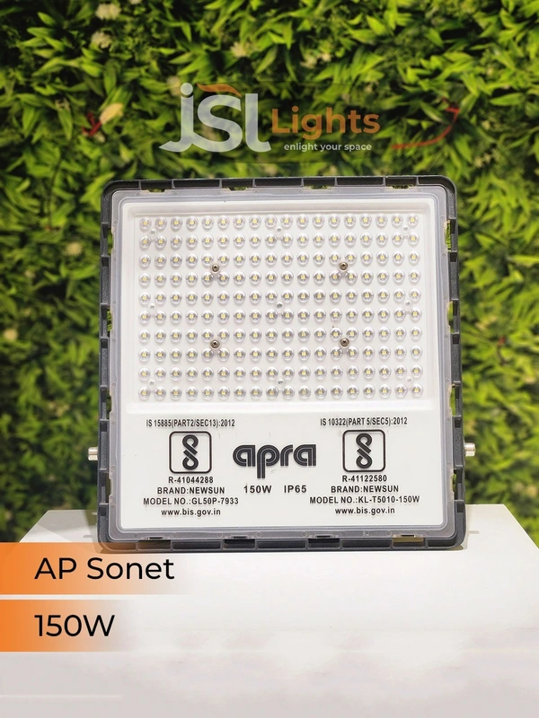 APRA AP SONET IND 150W Waterproof Outdoor LED Flood Light - 150W, 6000K