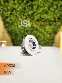 APRA AP 336 Round Deep Recessed COB Downlight - 10W, 3000K
