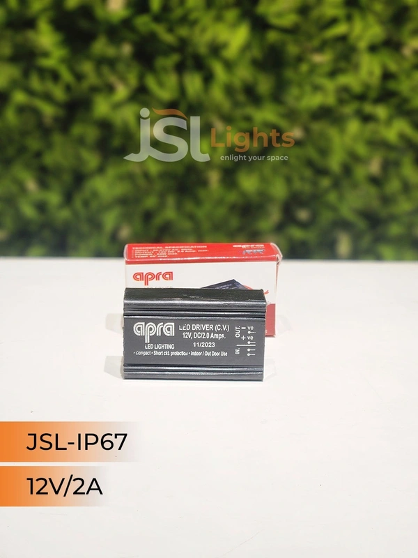 JSL 12V IP67 Led Strip Constant Current Driver - 2Amp