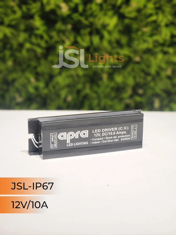 JSL 12V IP67 Led Strip Constant Current Driver - 10Amp