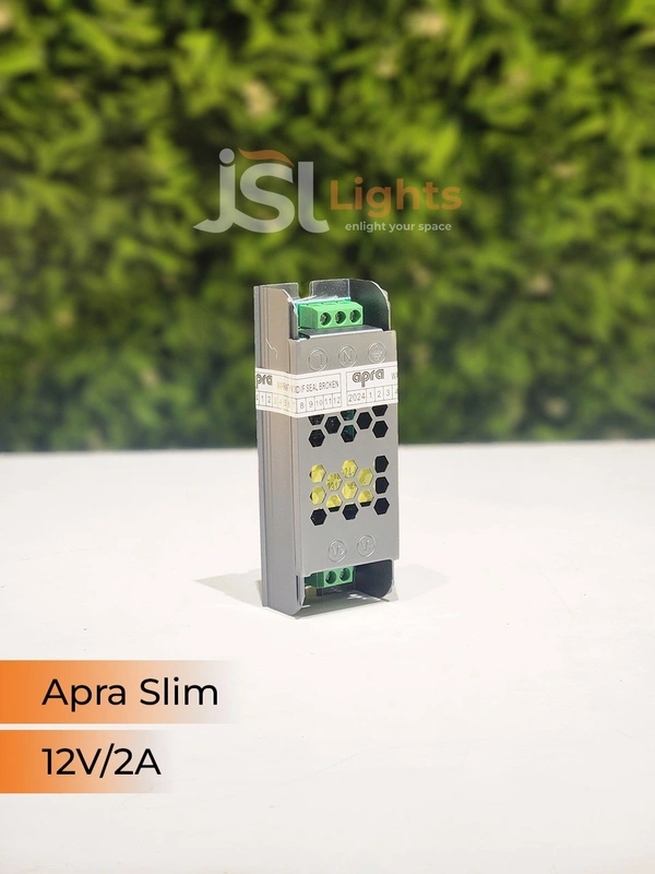 APRA Slim 12V Led Strip Constant Current Driver - 24W/2AM