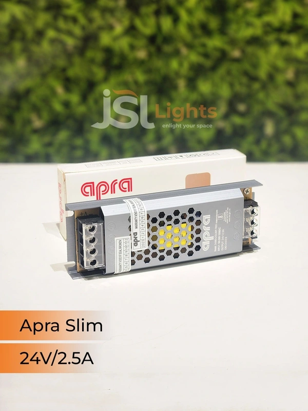 APRA Slim 24V Led Strip Constant Current Driver - 2.5Amp