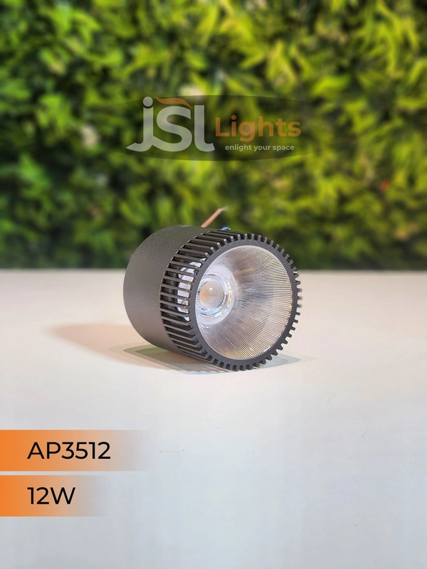 APRA 3512 12W Round Surface Cylindrical Light - 4000K