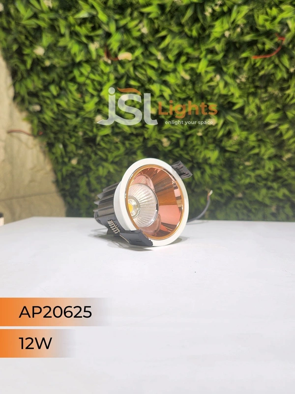 Bridglux & Philips AP 20625 12W White Deep Recessed COB Downlight RG Reflector - 12W, Tunable, White