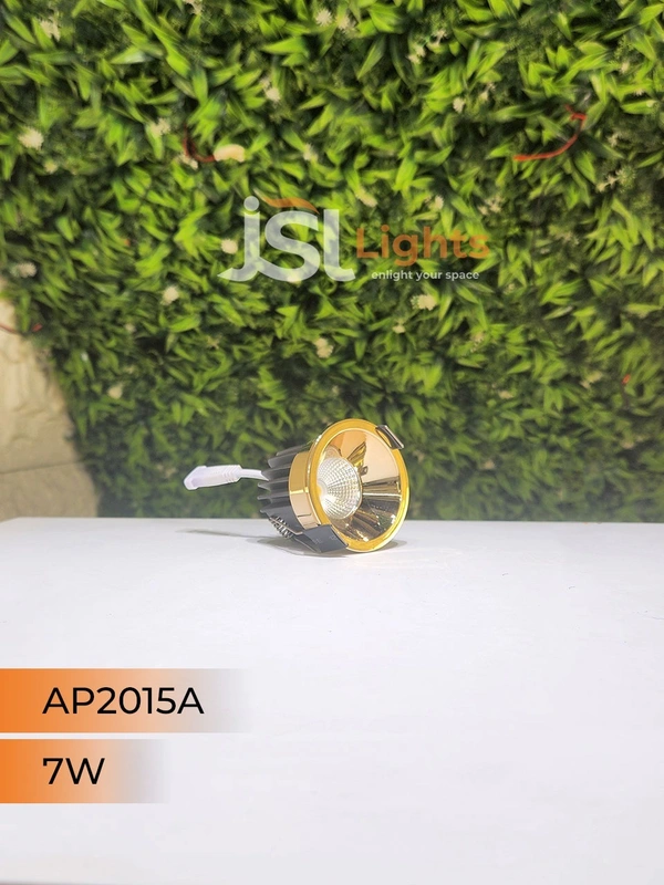 APRA AP 2015A 7W Champagne Gold Recessed COB Downlight - 7W, 4000K
