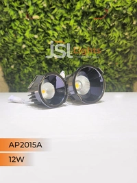 APRA AP 2015A 12W Gun Black Recessed COB Downlight - 12W, 4000K