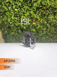 APRA AP 2015 12W Black Deep Recessed COB Downlight - 12W, 3000K, Black