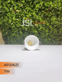 APRA AP20621 7W White Body Recessed COB Downlight - 7W, 4000K, White
