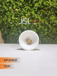 APRA 20621 12W Recessed COB Downlight – Premium Quality LED with Philips Driver" - 12W, Tunable, White