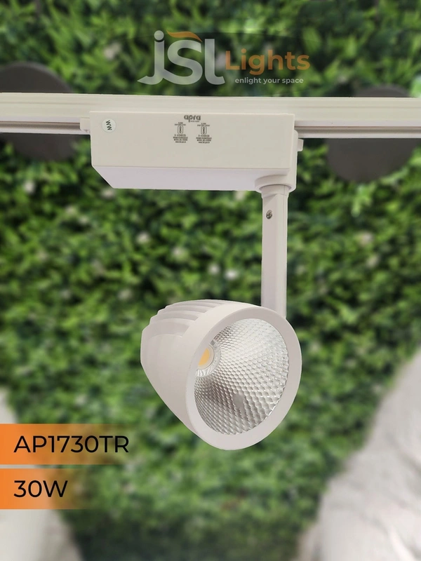 APRA 1730 30W LED Track Spotlight White Body - 3000K, White