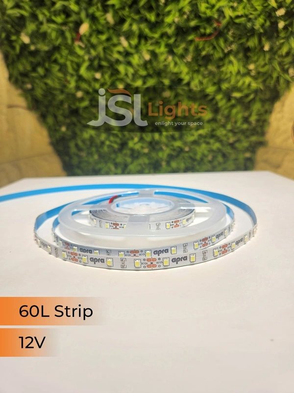 APRA 12V 2835 60Led Strip Cove Light 5Mt Pack - 60LED, CW