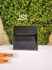 APRA YCD028 5W Square Black Foot Light - 5W, 3000K