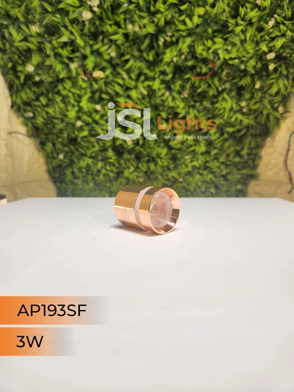 APRA AP193 3W Round RG Surface Cylinder Light - 3W, 3000K, RG