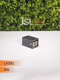 LX392 3W Square Black RG Surface Cylinder Light - 3W, 4000K, SQ