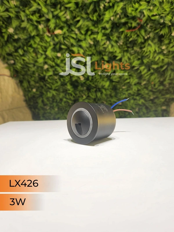 LX426 3W Led Foot Light - Black, RD