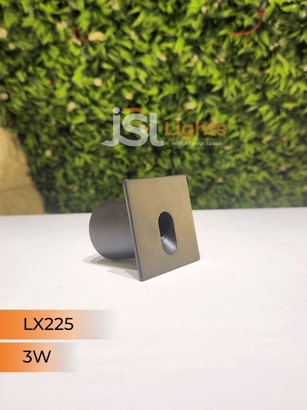 LX225 3W Led Foot Light - Black