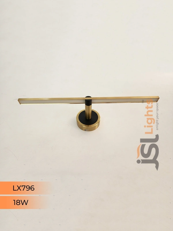 LX796 18W GD Wall Mirror Light - 18W, GD