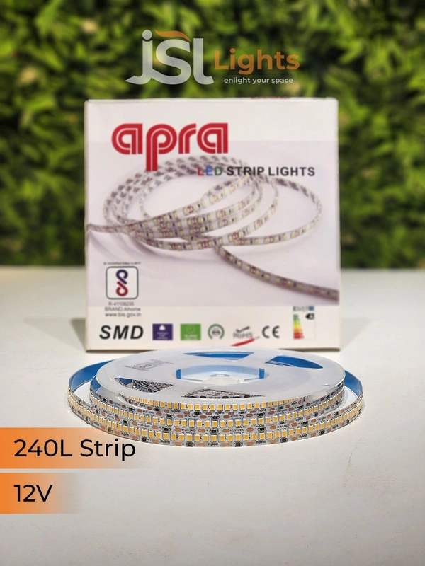 APRA 12V 2835 240Led Strip Cove Light 5Mt Pack - 240LED, NW
