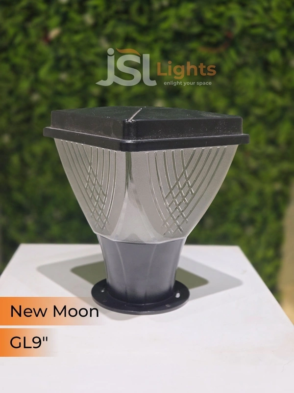 JSL New Moon 12W 9 Inches Gate Light