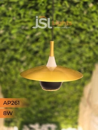 APRA261 8W BK GD Wall Surface Hanging Light