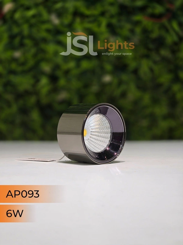 APRA 093 6W PB Round Surface Cylindrical Light - 6W, 3000K