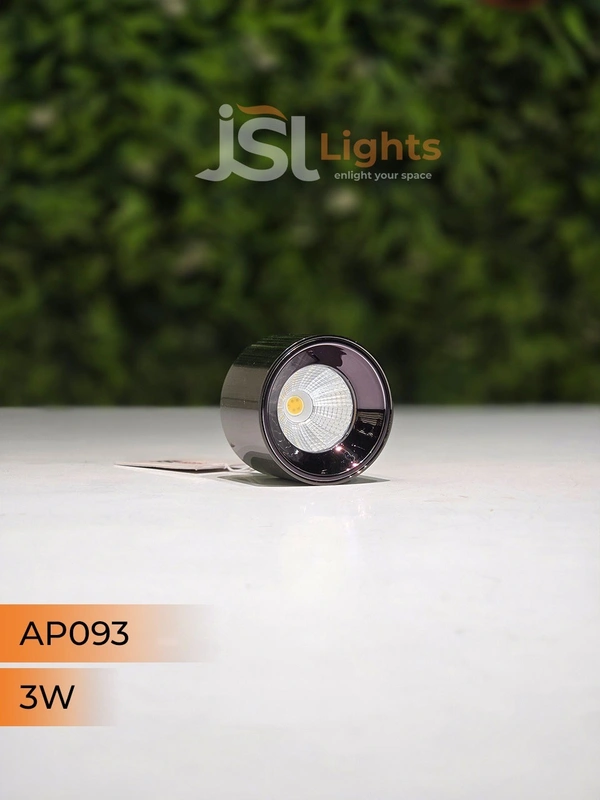 APRA 093 6W PB Round Surface Cylindrical Light - 3W, 4000K