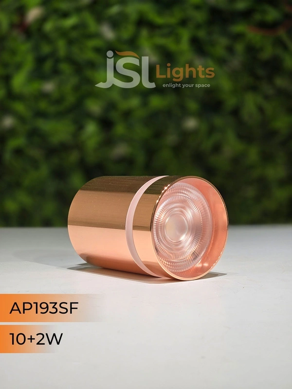 APRA193 10+2W Round RG Surface Cylinder Light - 3000K