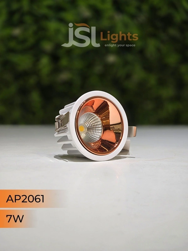 APRA 2061 7W PKW RG Deep Recessed COB Downlight - 7W, 4000K