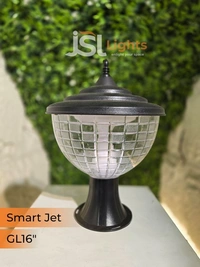 JSL APRA Smart Jet 16 Inches Outdoor Unbreakable Polycarbonate Gate Light