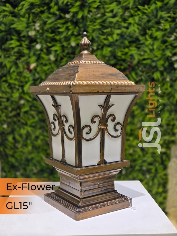JSL Express Flower 15 Inches Outer door Gate Light