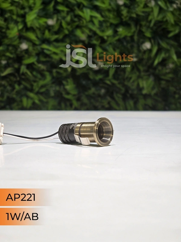 APRA  221 1W Black AB Deep Recessed COB Downlight - WW, BK AB