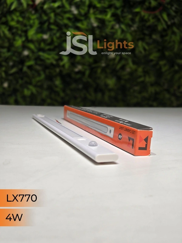 LX Smart 4W Motion Sensor LED Profile Light LX770 – 220V Cabinet & Wardrobe Lighting by JSL Lights - 4W, 6000K