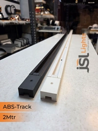 APRA 1Meter ABS Black Ceiling Track Channel - 2M, Black