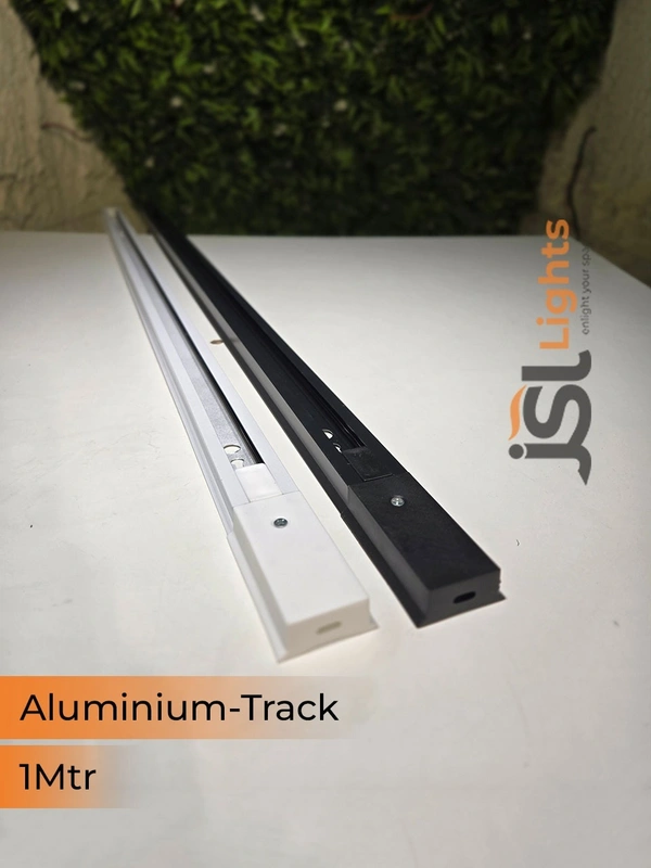 APRA 1Meter Aluminium White Ceiling Track Channel - White