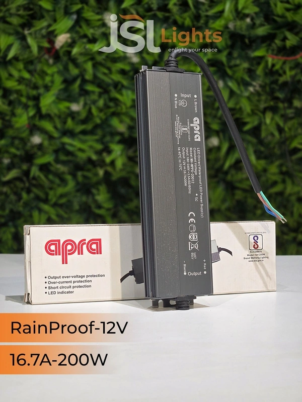 APRA Rain Proof 12V 200W SMPS Driver - 200W