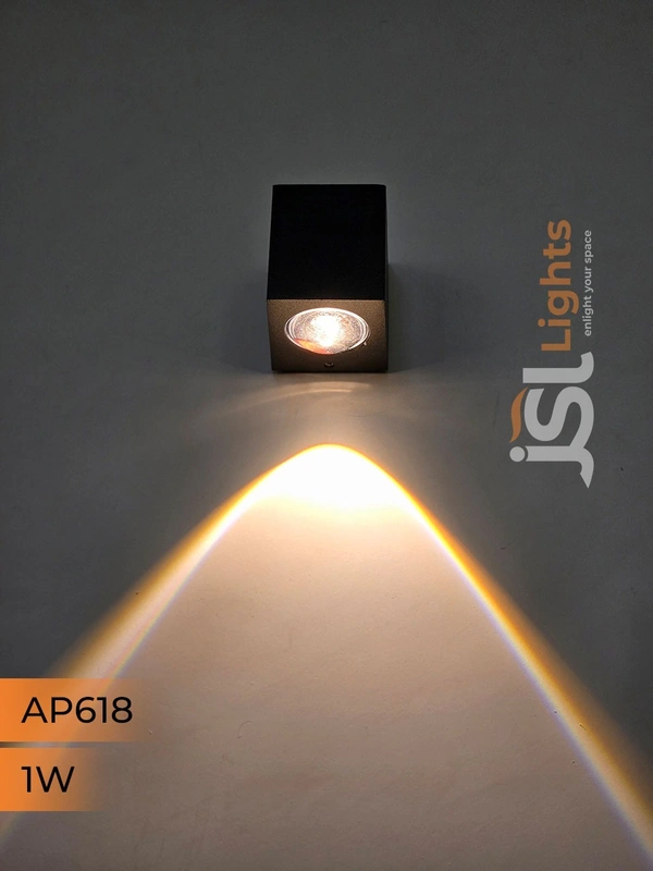 APRA 618 2W Up Down Outdoor Wall Light - 1W