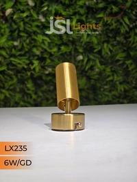 LX 235 Surface Wall Spot Focus Light – 3W / 6W / 10W | 3000K LED | Multiple Body Colours | Modern Picture Light - 6W, GD