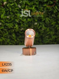 LX 235 Surface Wall Spot Focus Light – 3W / 6W / 10W | 3000K LED | Multiple Body Colours | Modern Picture Light - 6W, CP
