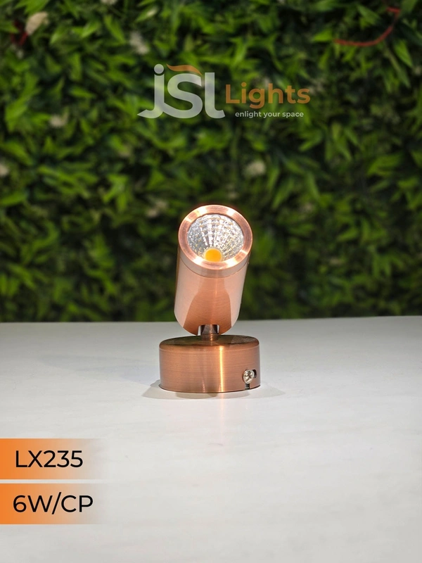 LX 235 Surface Wall Spot Focus Light – 3W / 6W / 10W | 3000K LED | Multiple Body Colours | Modern Picture Light - 6W, CP