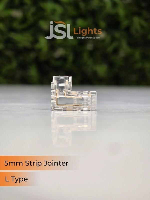 APRA 5mm Led Strip Jointer (20 Pcs Packing) - L Jointer