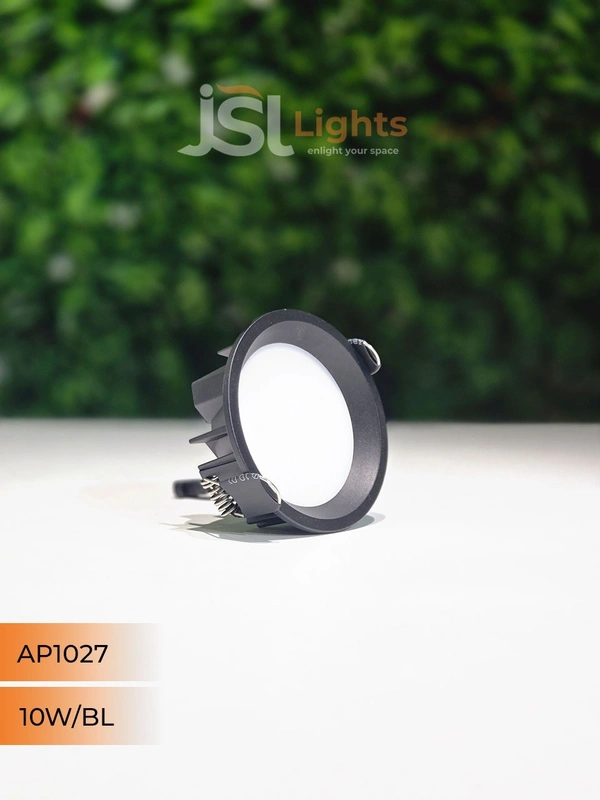 APRA 1027 10W RD Deep Down Diffuser Panel Led Light - 10W, 4000K, Black