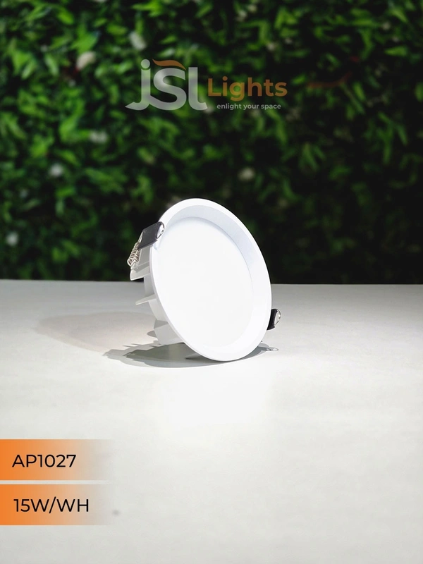 APRA 1027 15W RD Deep Down Diffuser Panel Led Light - 15W, 6000K, White